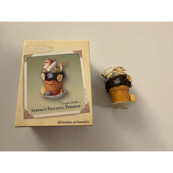 Hallmark Marjolein Bastin Nature’s Sketchbook Spring’s Peaceful Ornament MM7 - Picture 1 of 3